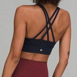 Lululemon Cross Back Black Sports Bra